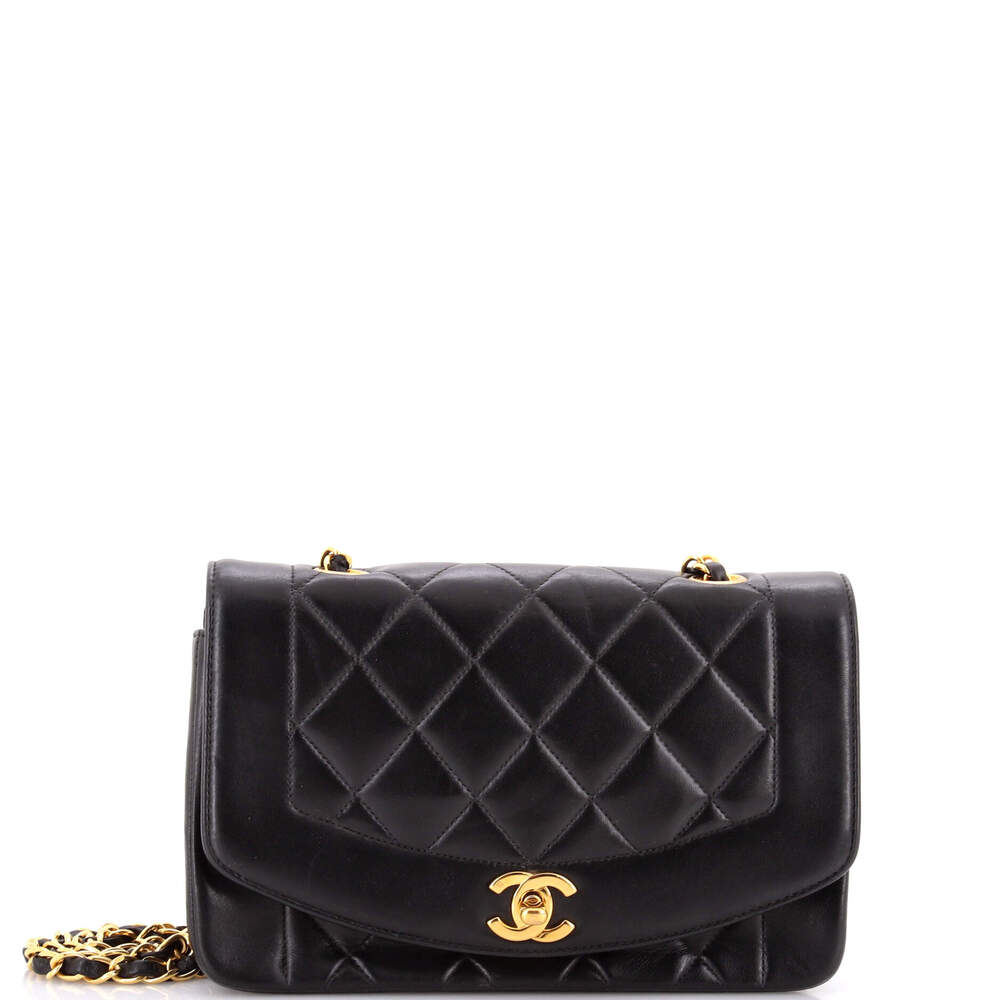 Chanel Vintage Diana Flap Bag Quilted #239931C39B - Picture 1 of 9